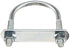 National Hardware U Bolt, 2190BC, Zinc plated, #642-3/8"x2-1/2"x4"