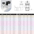 10Pcs Push to Connect Fittings, 3/8 Inch Tube OD x 3/8 Inch NPT Thread Male Elbow and Straight Pneumatic Tube Fittings