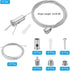 2m/6.6ft 8 Set 3 PATIKIL Ceiling Hanging Wire Cable Kit, Adjustable Light Suspend Cable Kit Panel Hanging Rope Clamp