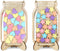 clelize 2 Pack Star Reward Jar System, Magnetic Reward Jar, Star & Heart