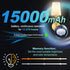 Set 2, 15000mAh Dimmable, Bulb JESLED Battery Operated Wall Sconce of Rechargeable Wall Lights with Timer Function
