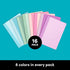 PAPERAGE Small Composition Notebook Journals, 16-Pack, 60 Pages, 8 Color Covers, College Ruled Lined Paper (Pastel)