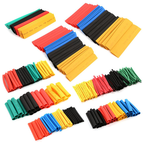 HiLetgo 328PCS Heat Shrink Tubing - 2:1 Wire Cable Wrap Assortment Electric Insulation Tube Kit, 5 Colors