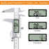 Neoteck 8 inch Digital Caliper, Stainless Electronic Measuring Tool with Fraction/Inch/Millimeter Conversion