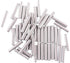 Glarks 50-Pieces Stainless Steel Dowel Pin 5x25mm Shelf Support Pegs, Fasten Elements Pin Rod