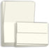 Hamilco Blank Greeting Cards and Envelopes 5.5" x 8.5" Folded Cream Card