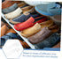 Set 2 Luxshiny Versatile Plastic Shoe Racks Suitable for High Heels Flats Display Stand