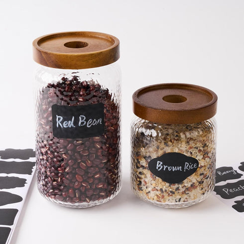 Homrelaxy 360Pcs 2.1x1.4 Inch 2 12 Chalkboard Labels Reusable Blackboard Stickers with White Erasable Chalk Markers