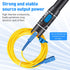 Fiber Visual Fault Locator - VFL Fiber Optic Cable Tester Kit with FC Male to LC Female Adapter