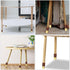 LIFKOME 4pcs 8cm Replacement Furniture Legs Sofa Cabinet Legs Solid Wood Walnut Color Support Feet for Tv Stand Dresser