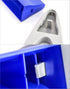 QWORK Lab Pipettor Stand, Plastic Polymer Holder for Up to 6 Micropipettes