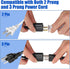 4 Outlet Power Cord, NEMA 5-15P to 5-15R 1 to 4 Y Splitter, 20 Inch Extension Cord Splitter