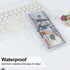 Koqye A6/A7 Cash Envelope, Loose Leaf Binder Dividers with Pockets for Budgeting Cash & Expense Envelopes (A6 Clear)