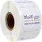 Thank You for Your Order Stickers / 500 Thanks from The Heart Business Labels / 1.5" Customer Appreciation Package