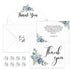 Fumete 50 Set Funeral Thank You Cards with Envelopes and Stickers Thank
