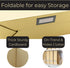 Gold Magazine File Holder - Set of 4 Gold Office Organizers, File Folder Holder Magazine Boxes for Office