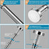2 Pcs Undermount Sink Brackets Adjustable, Stainless Steel Sink Support Legs for Kitchen, Bathroom