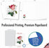 The Best Card Company - 20 Blank Notes with Envelopes, All Occasion Animal Assortment (10 Designs, 2 Each)