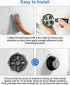 Mythlings 186117BL Magnetic Remote Dock for Moen Magnetix Handheld Shower Head, Matte Black Magnetic Handheld Shower