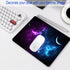 Galaxy Non-Slip Rubber Mouse Pad, Personalized Office Decoration Accessories, 9.5 x 7.9 inch for Laptop Computer