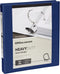 Heavy-Duty View Binders with EZ Comfort D-Ring, 1 Inch, Navy Blue Color