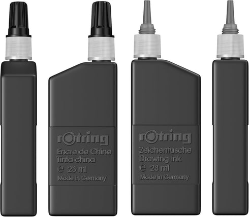 rOtring Isograph Technical Drawing Pen, Liquid Ink, 23 ml, Black