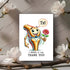 ABNSDesigns I Kneed To Say Thank You Card - Funny Knee - Nurse Appreciation - Doctor Greeting - Cute Grateful Card