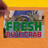 Fastasticdeals 36x24Inches Decal Stickers Multiple Sizes Fresh Blue Crab Outdoor Advertising Printing Industrial Vinyl