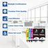 DOUBLE D 934 and 935 Ink Cartridges Compatible Replacement for HP Officejet Pro 6830 6230 (5-Pack)