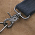 BIKICOCO 1-1/2'' Swivel Trigger Snap Hook, Lobster Claw Clasp Spring Loaded Clip, Pack of 10 (Gunmetal)