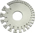 RIVERWELD Round Cable Thread Sheet, Stainless Steel Wire Gage Welding Gauge for Measuring Thickness and Hardware