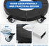 15-19 Inch 4 440lbs W B D WEIBIDA Trash Can Dolly Wheels Adjustable Round Roller with Wheels Drum Cart Heavy Duty Keg
