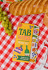 ban.do Food Theme Sticky Tab Notes, Novelty Page Flags for Annotating, Picnic Set