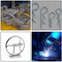 JoyTube 5/16" Diameter Aluminum Round Rod, 6061 Solid Stick 6" Length for DIY Craft (5 Pieces)