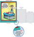 NobleWorks Big Funny Get Well Card, Jumbo Feel Better Soon from All of Us, 8.5 x 11 Inch, Hospital Theme