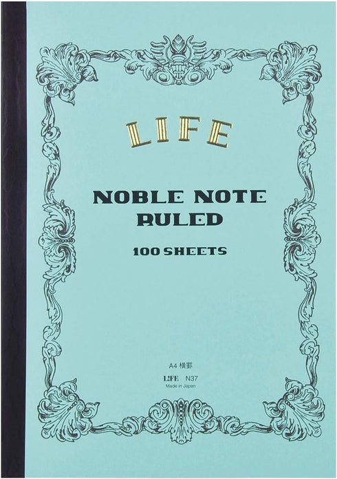 Noble Notebook, Life Notebook, Ruled, A4, N37