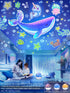 21 Sets 360 Dimmable Night Light for Kids + of Films, Kids Night Light Projector for Bedroom, Ceiling, Projector Night