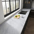 VaryPaper Matte Grey White Marble Contact Paper Peel and Stick Countertop Vinyl Wrap Waterproof Marble Wallpaper for Kitchen Bathroom Counter Top Self Adhesive Marble Paper for Table 15.7''x78.7'' by VaryPaper