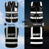 9 Security Vest for Security Guard Pockets, Meets ANSI