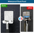 304 (4+4 Pack) Razor Holder for Shower + Adhesive Wall Hooks, Premium Stainless Steel Shower Razor Holder with Heavy