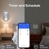 Orielis ControlE26/E27 Bulb Light Socket Adapter, Zigbee Protocol Remote Adapter, APP Remote Control, Smart Lamp Socket
