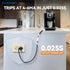 20 1 Pack ELEGRP GFCI Outlet Outdoor, Amp Self-Test GFI Electrical Outlet with Thinner Design, Weather & Tamper