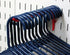 Wall Control Pegboard 9-Inch Extended Slotted Hook Pair, Red (10-ER-004 R)