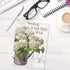 Farmhouse Get Well Greeting Cards - Set of 8 (4 Designs), Large 5" x 7", Sympathy Cards with Envelopes