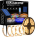 Solar LED Strip, 32.8ft/10M Solar Powered,USB Cable for Rechargeable useString Lights for