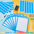 Henoyso Science Fair Board Supplies 100 Pcs 80 Trim Scalloped Borders 20 Project Printable Adhesive Paper