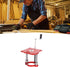 ZGHUNVRE 65mm Router Table Lifting System, Milling Table Elevation, Aluminum Alloy Insert Plate with Anodized Cutting