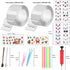 YIXIPAZH (2 Nano Tape Bubble Kit Bubble Tape Nano Tape Kit, Bloonies Blow Plastic Bubbles Balloonies DIY Squishy