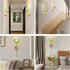 SoodMi Set 2, 5000mAh Dimmable Bulbs Remote,15 Battery Operated Wall Sconce of Rechargeable Wireless Wall Sconce Lights