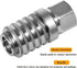 PD242 1/8" 1/4" 18 2.12" Series PD Steel Test Port and Diagnostic Equipment Quick Coupler with Female Pipe Thread, Body